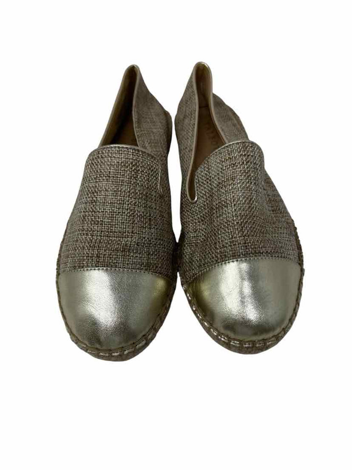 Shoe Size 7 Talbots Gold Leather Flats