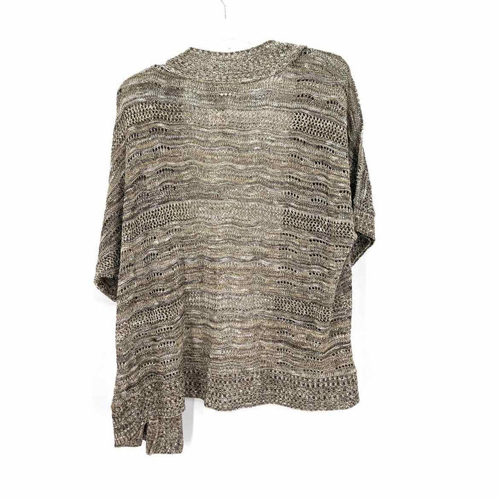 Size 22/24 CATO TAN PRINT Cardigan