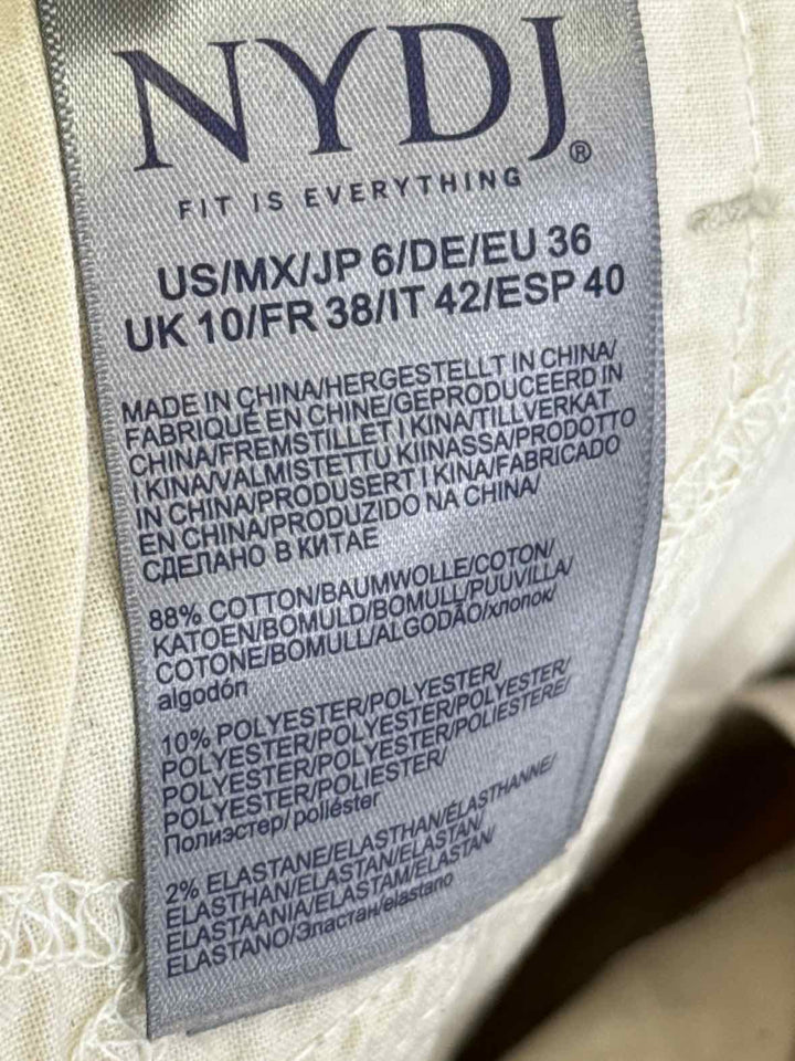 Size 6 NYDJ Tan Pants
