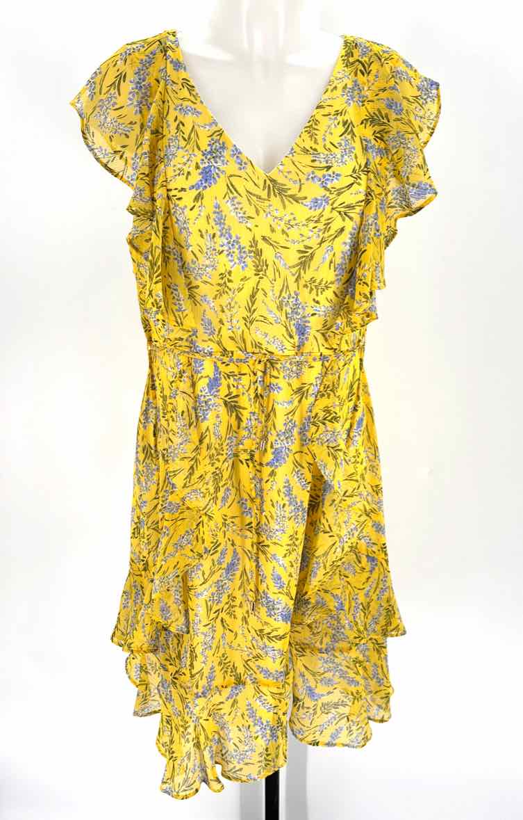 Size 12 TOMMY HILFIGER Yellow Dress