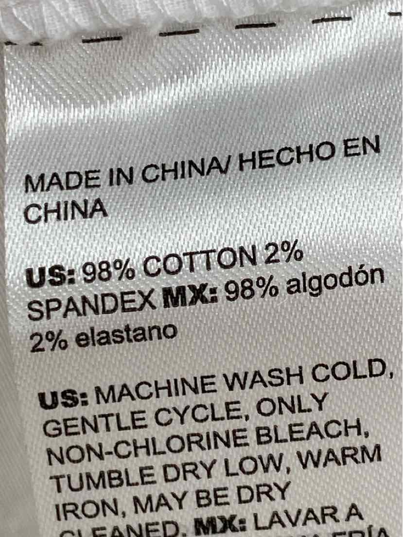 Size 8 Chico's White Pants