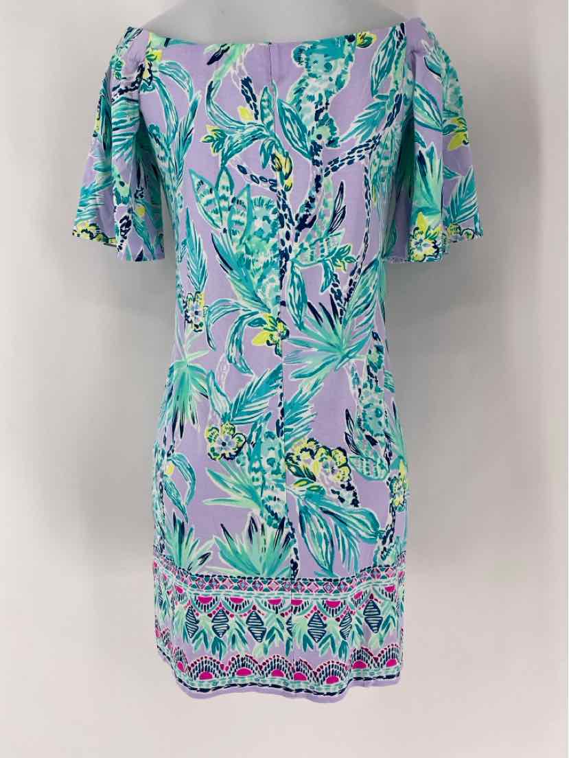 Size M Lilly Pulitzer Purple Print Dress