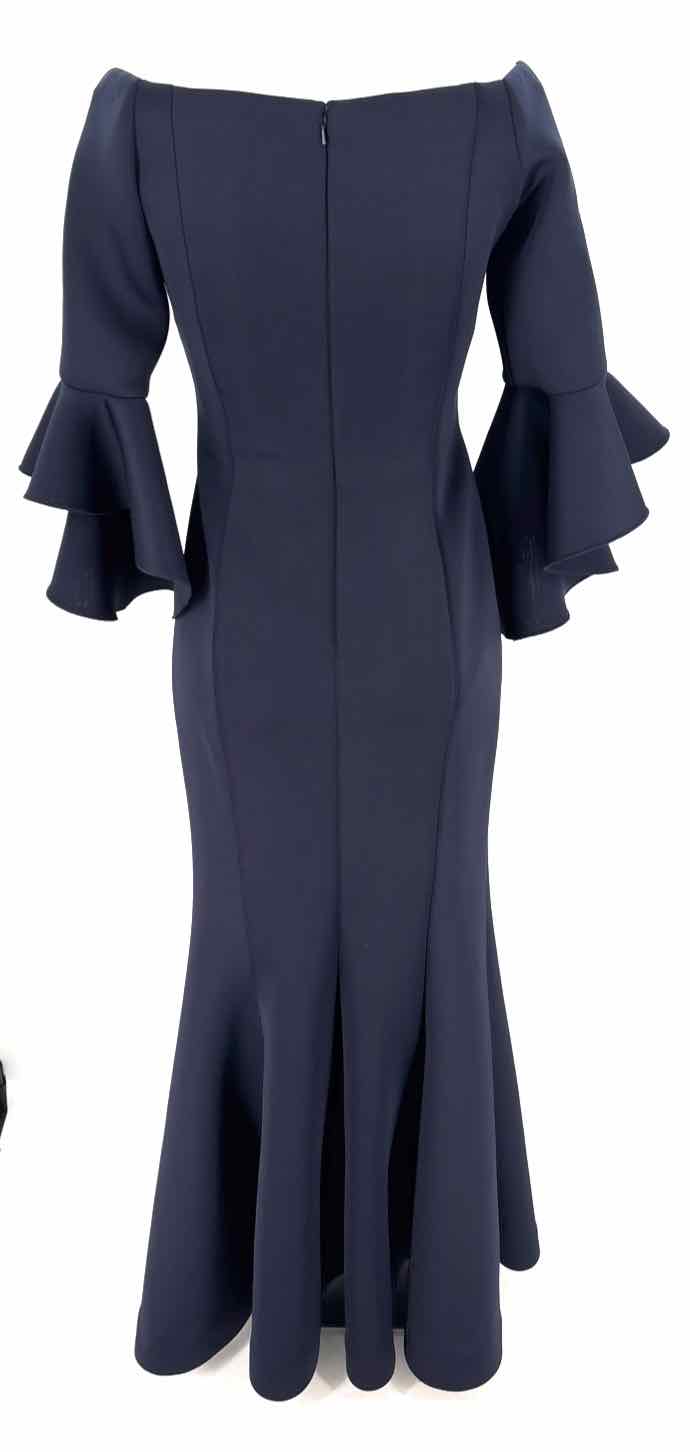 Size 6 JOVANI Navy Dress