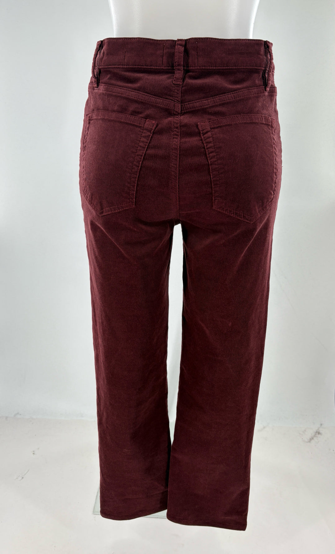 Size 28 FRAME Burgundy Corduroy Pants