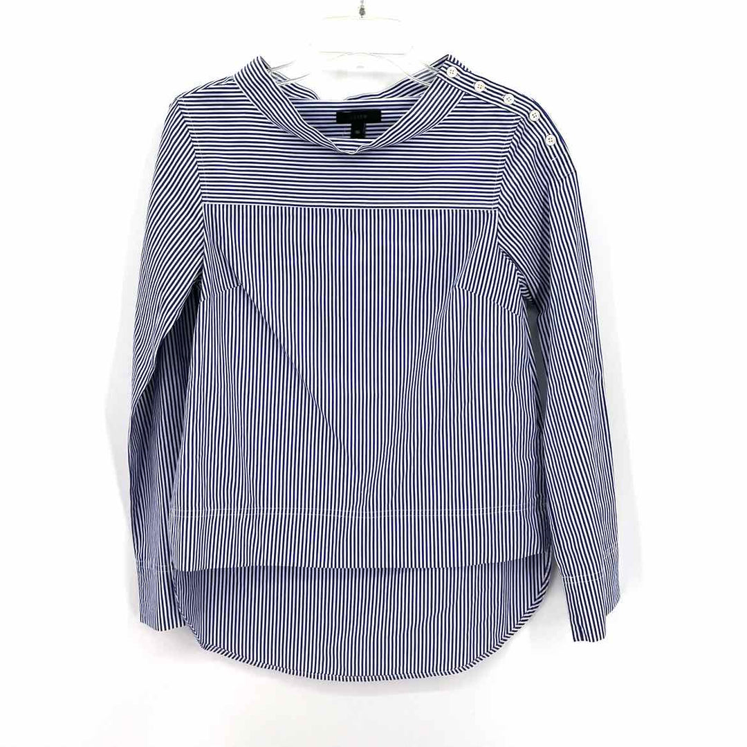 Size 00 J Crew Multi-Color Shirt