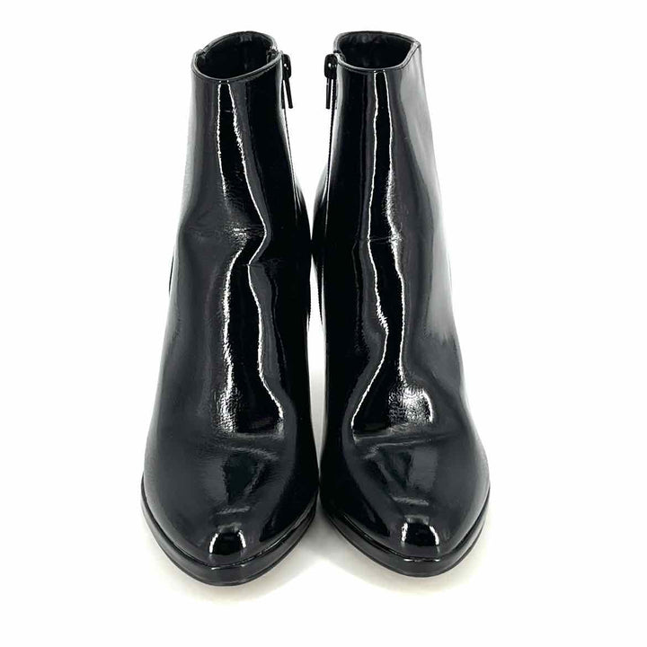 Shoe Size 10 BETSEY JOHNSON Black PATENT Boots