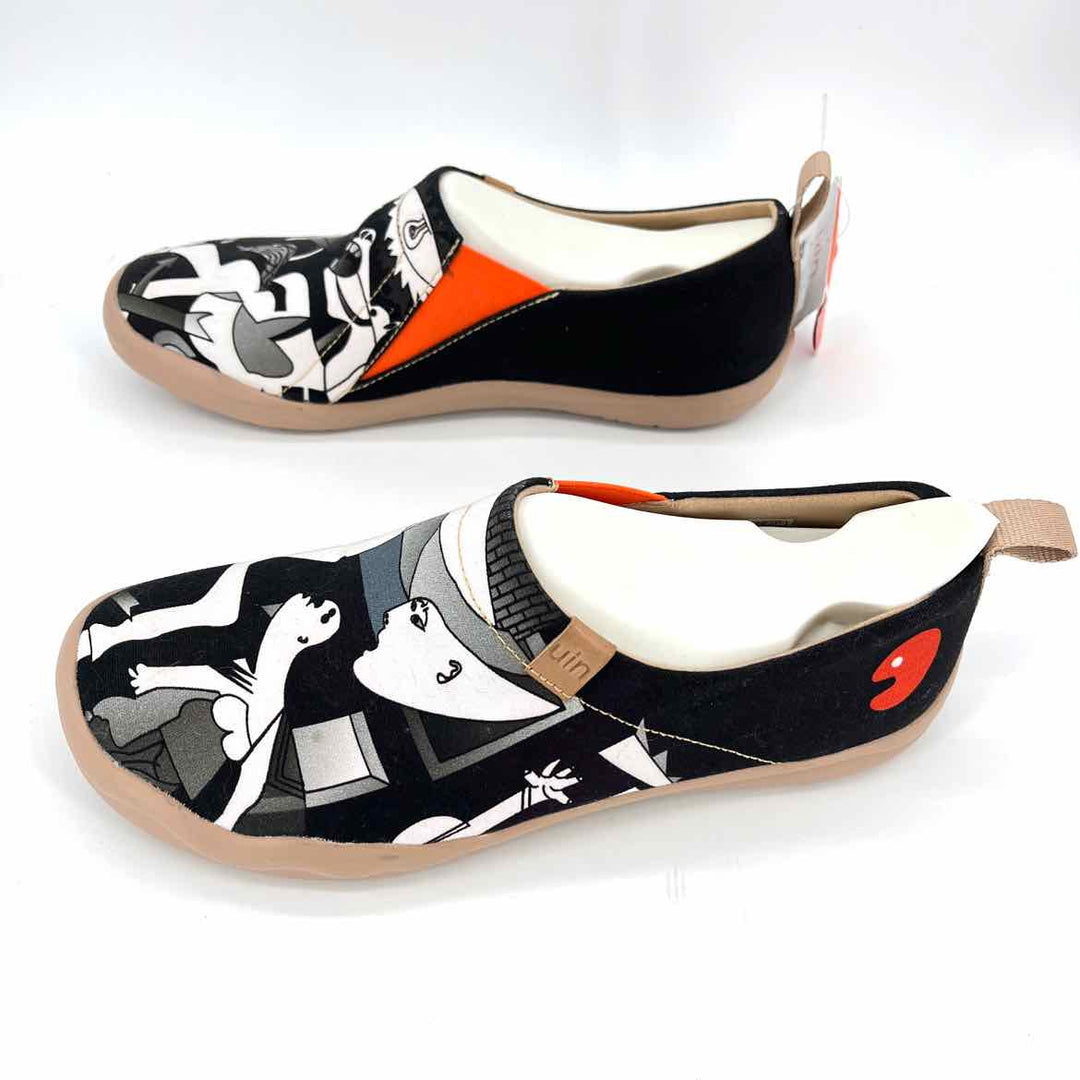 Shoe Size 7 Black Flats