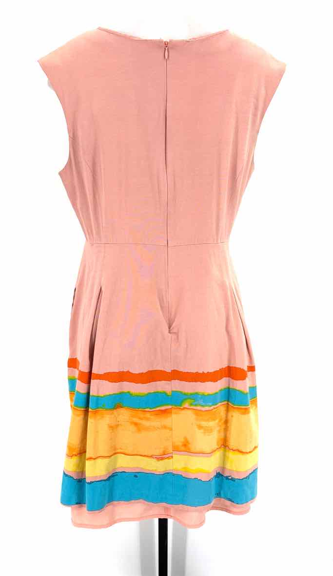 Size 14 Anthropologie Salmon Dress