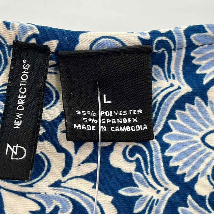 Size L NEW DIRECTION Blue Shirt