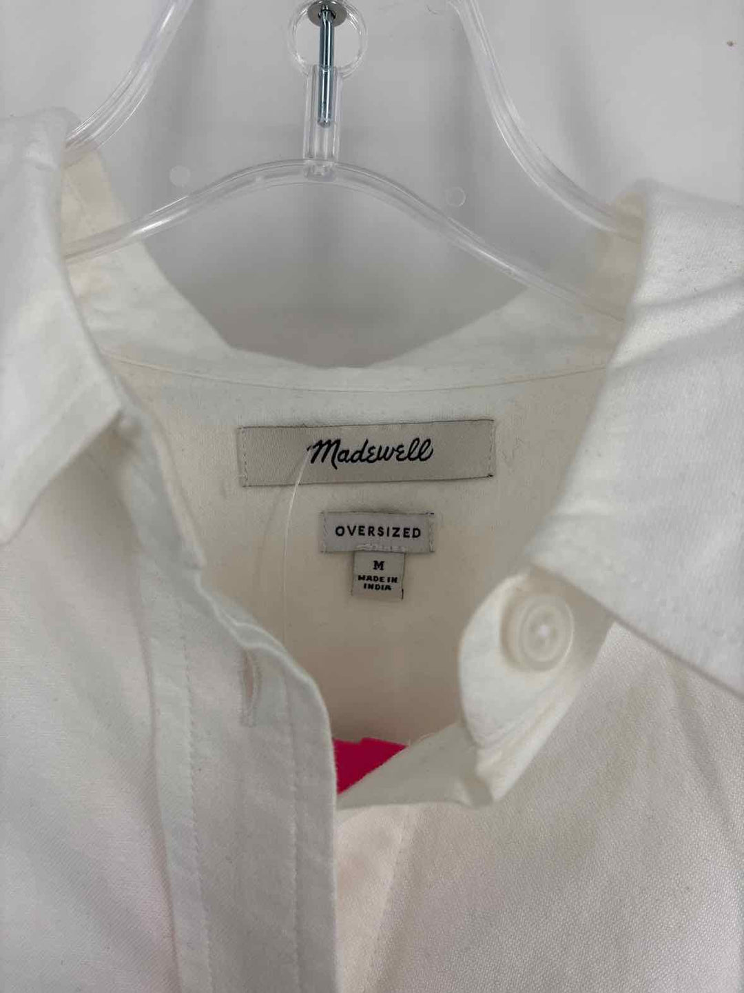 Size M MADEWELL Cream Shirt