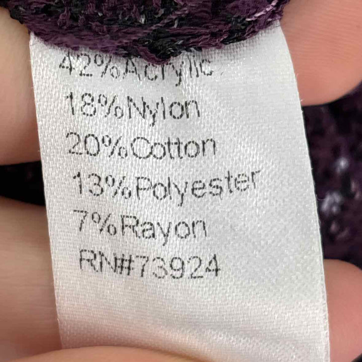 Size L MISOOK Purple Dress