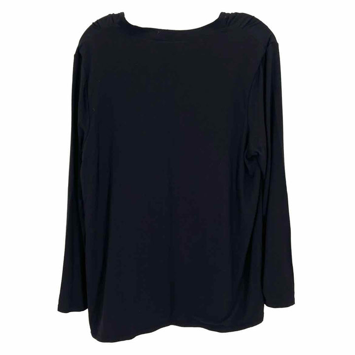 Size L Chico's Black Shirt