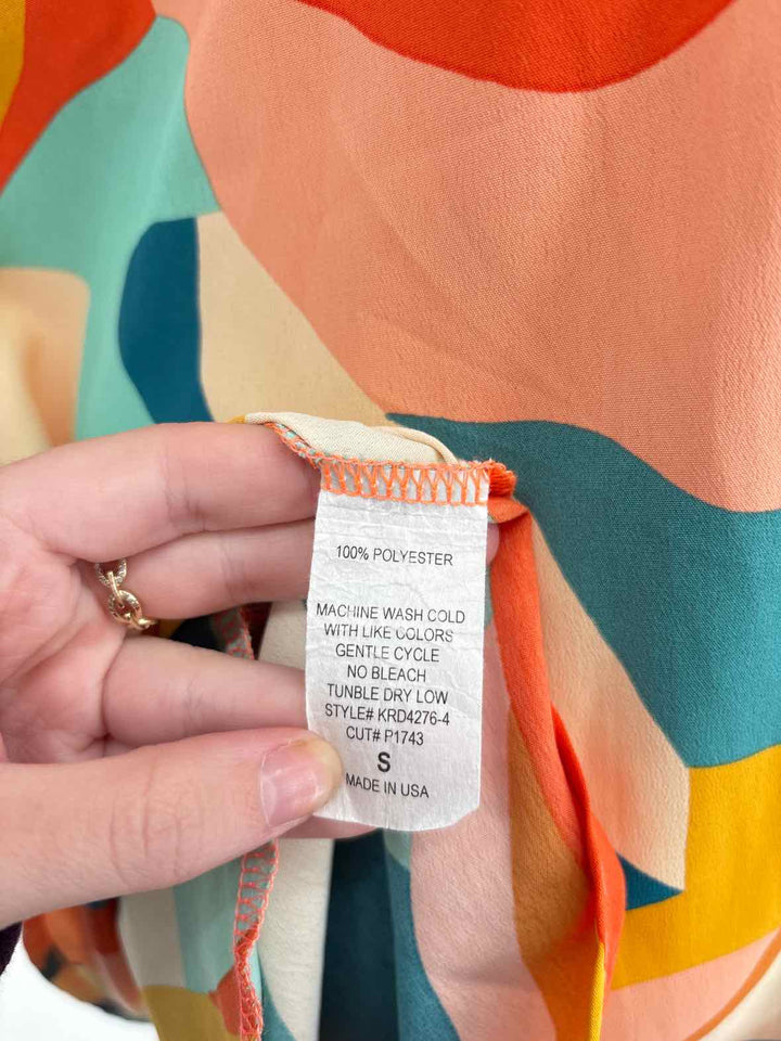 Size S Peach Dress