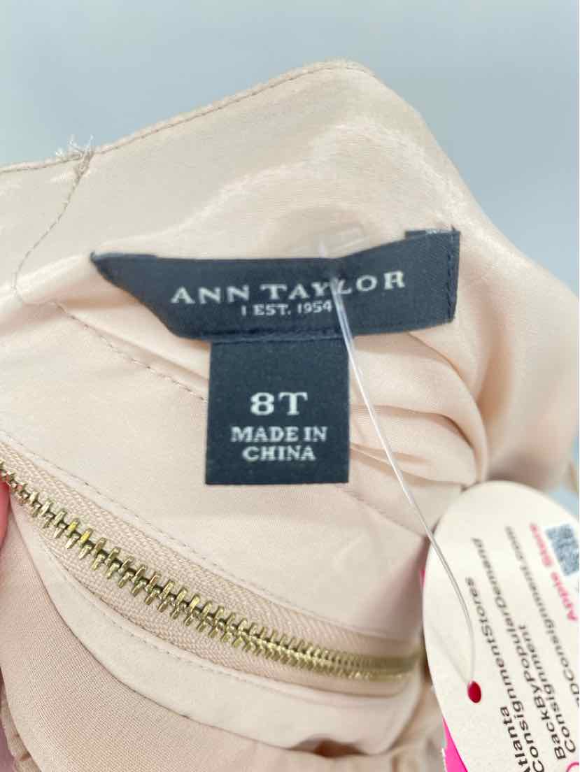 Size 8 Ann Taylor Tan Dress