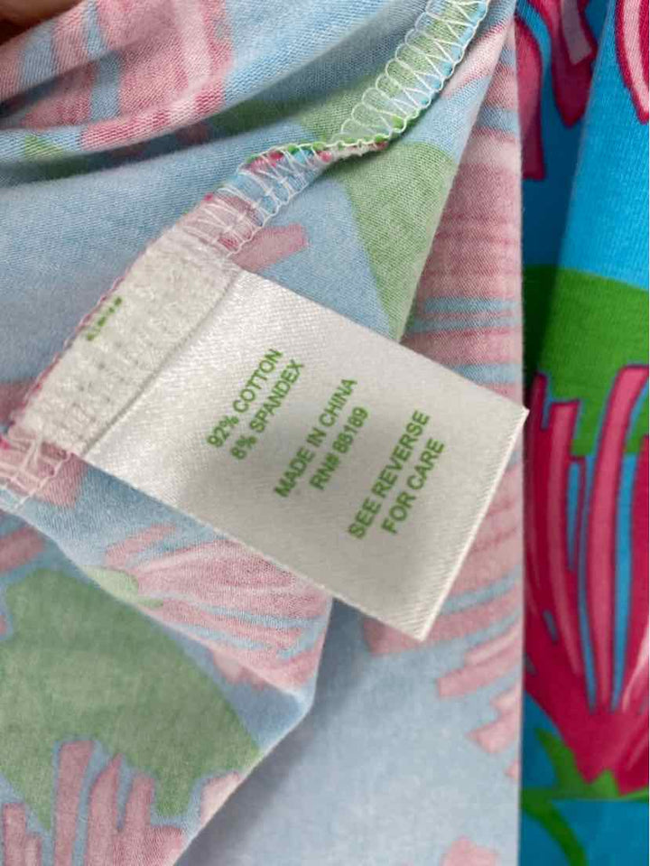 Size M Lilly Pulitzer Blue Print Dress