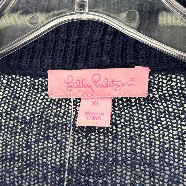 Size XL Lilly Pulitzer Navy Sweater