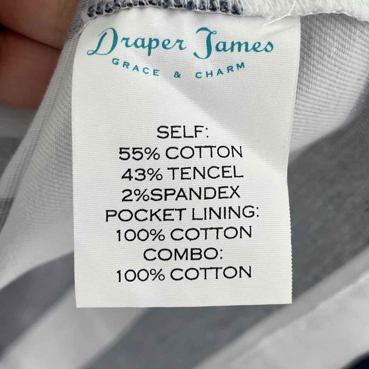 Size 8 DRAPER JAMES Navy Dress