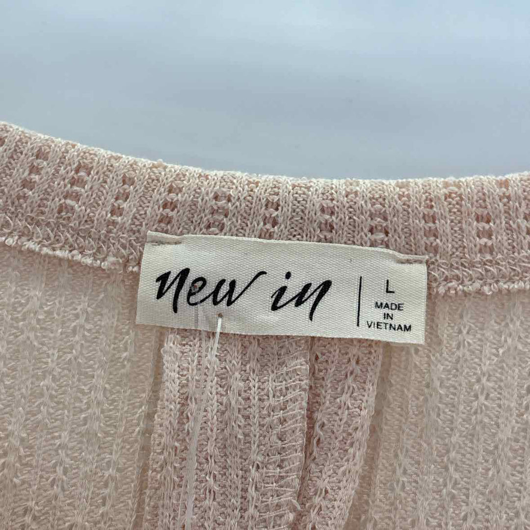 Size L Ivory Knit Shirt
