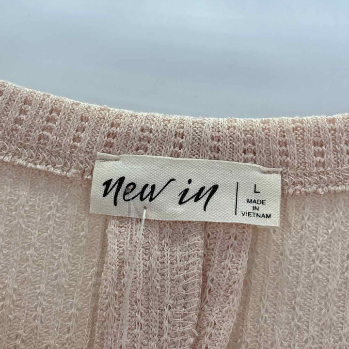 Size L Ivory Knit Shirt