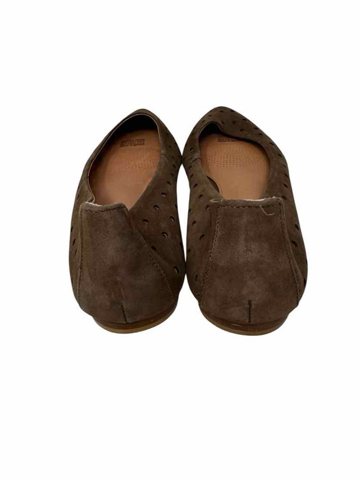 Shoe Size 10 CORSO COMO Tan Suede Flats