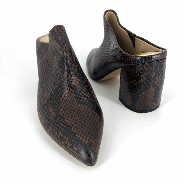 Shoe Size 8 MARC FISHER Brown Leather Pumps