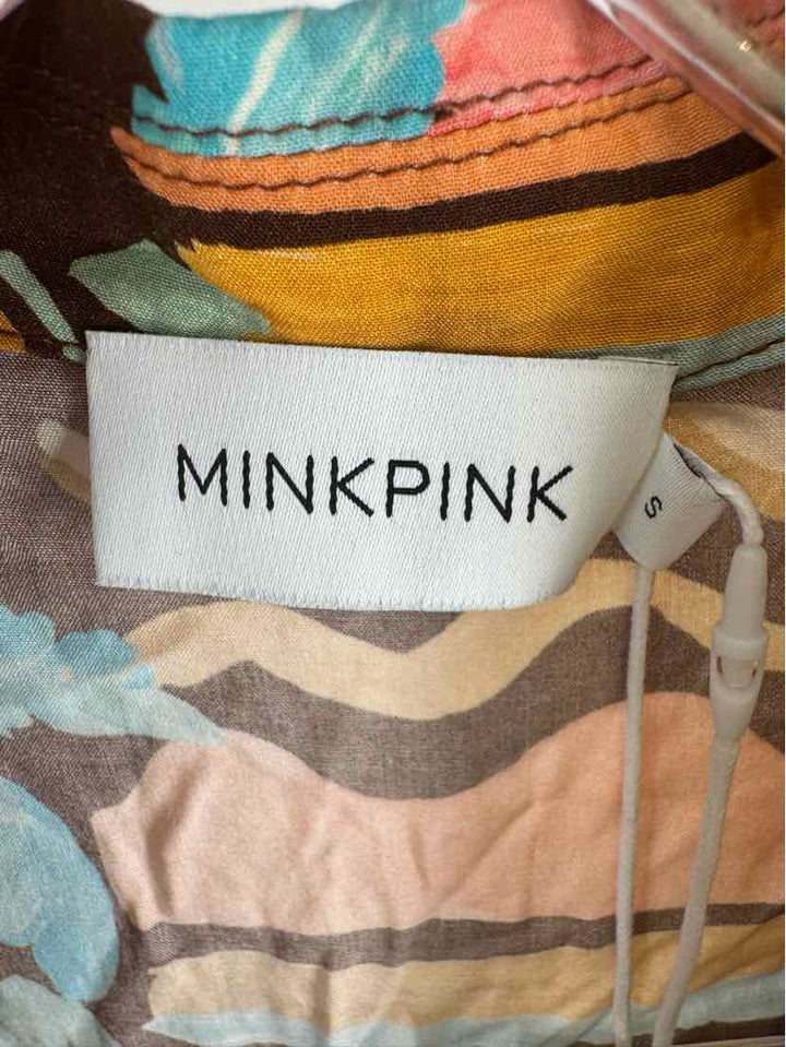 Size S MINK PINK Multi-Color Shirt