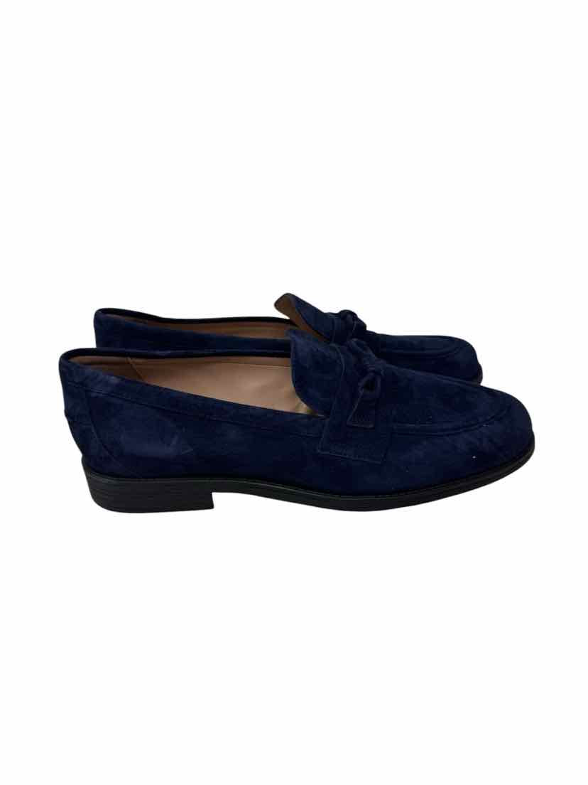 Shoe Size 9 Cole Haan Navy Suede Loafers