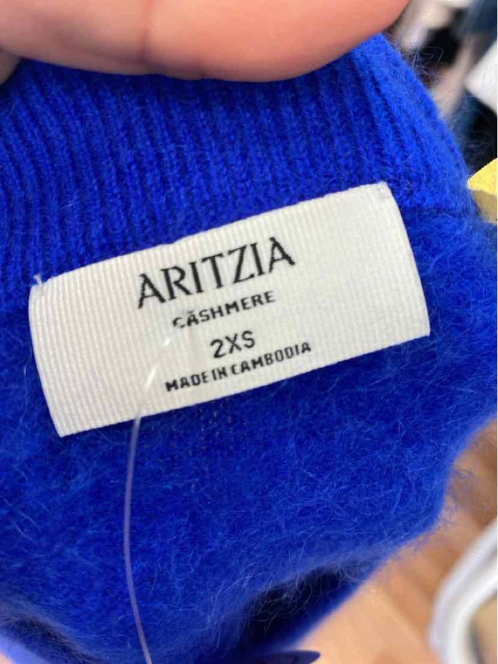Size S Blue Cashmere Sweater