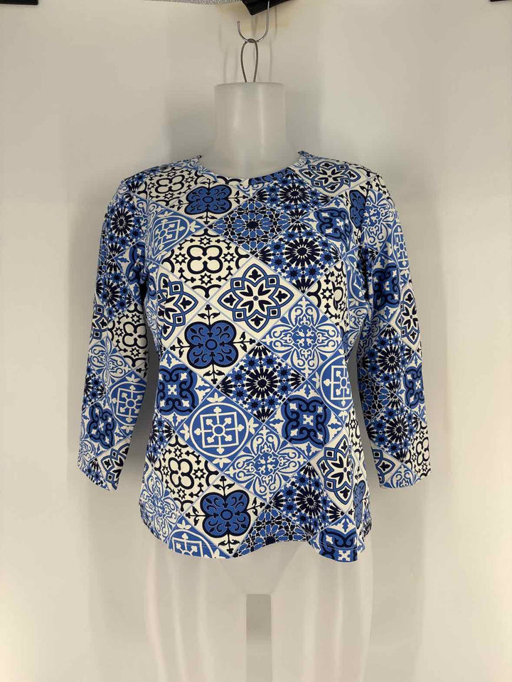 Size M J MCLAUGHLIN Blue Shirt