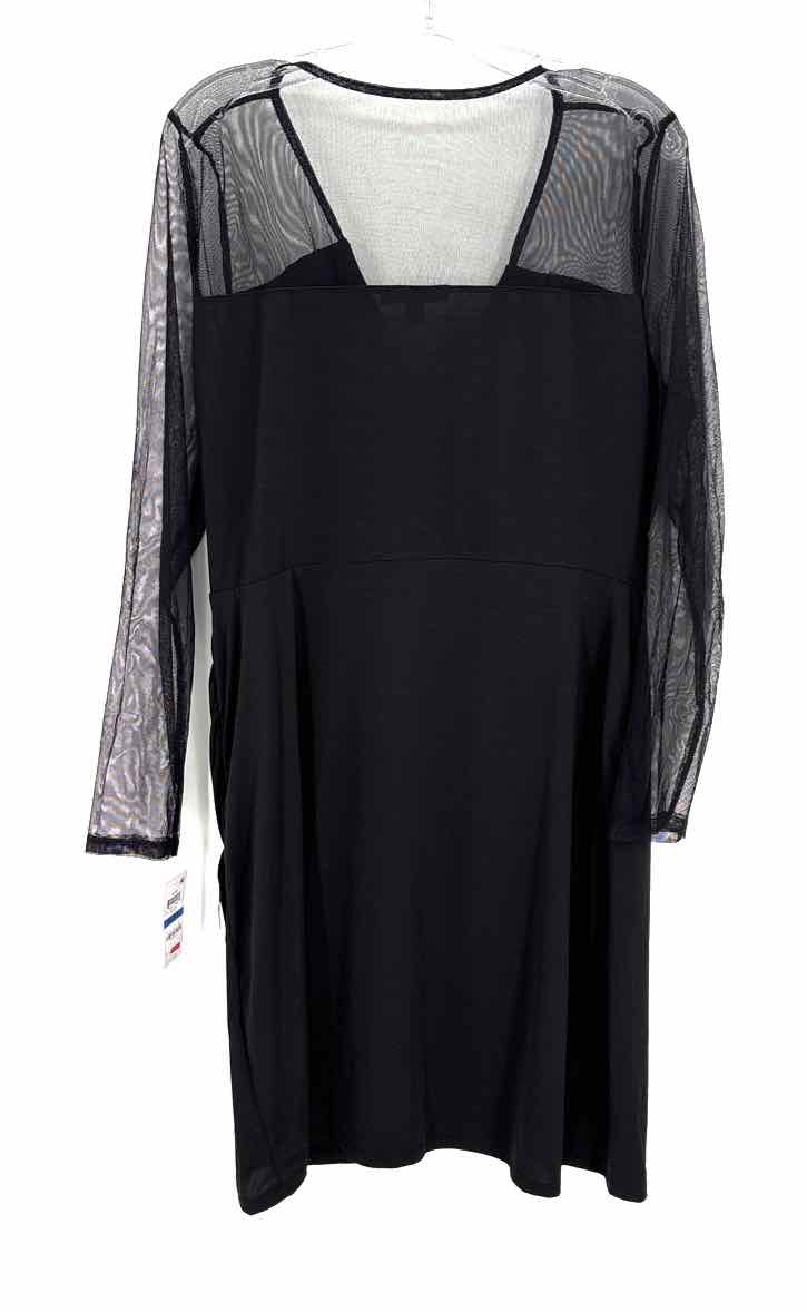 Size XL INC Black Dress