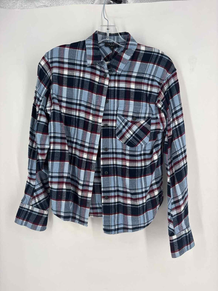 Size S RAG & BONE Blue Shirt