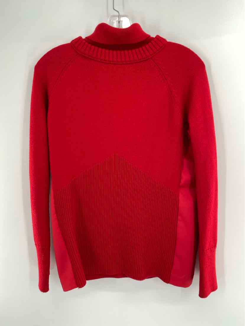 Size M Athleta Red Knit Sweater