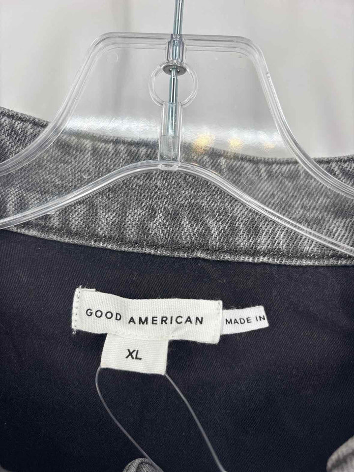 Size XL GOOD AMERICAN Gray Jacket