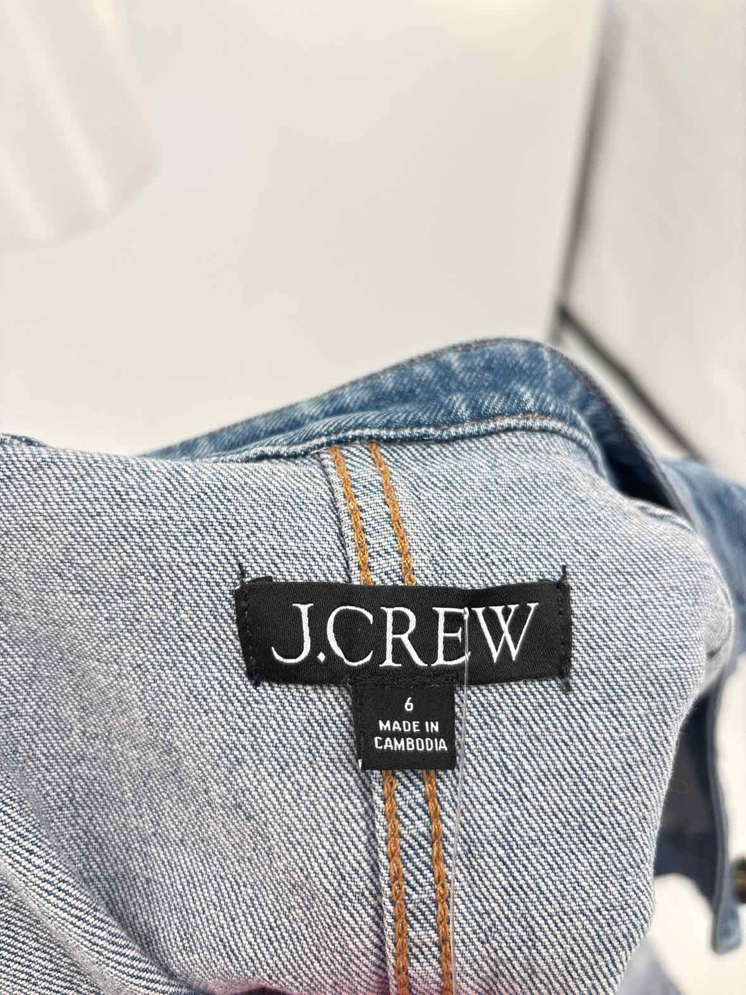 Size 6 J Crew Denim Jacket
