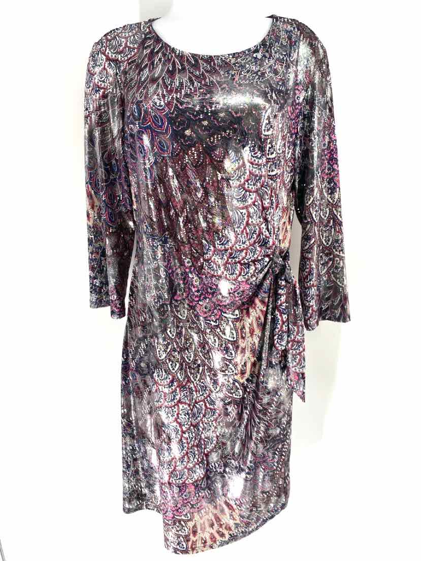 Size L MSK Multi-Color Dress