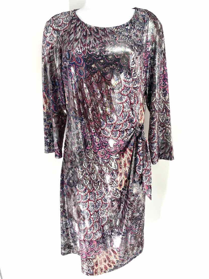 Size L MSK Multi-Color Dress