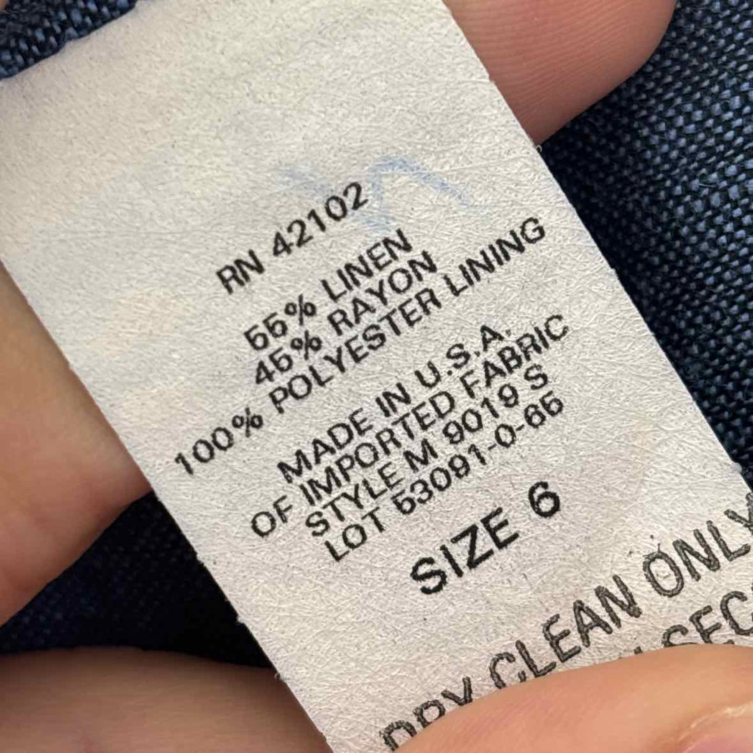 Size 6 MICHELE Blue Skirt