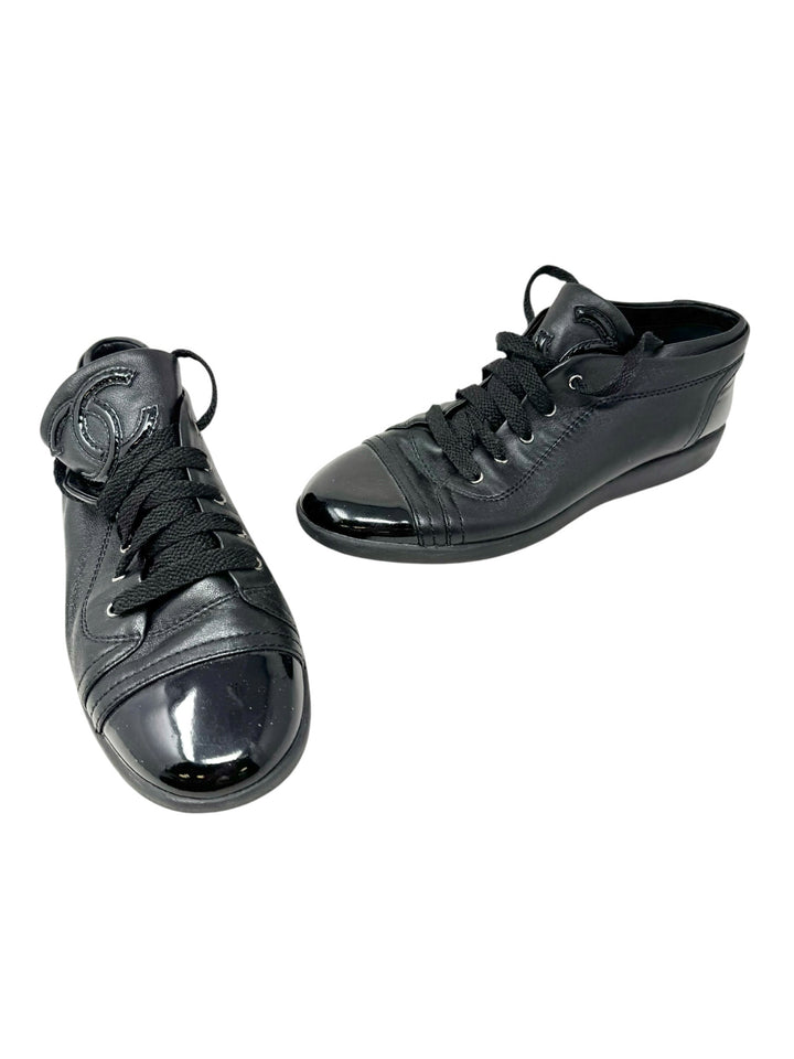 Shoe Size 36 Chanel Black Luxury - Sneakers