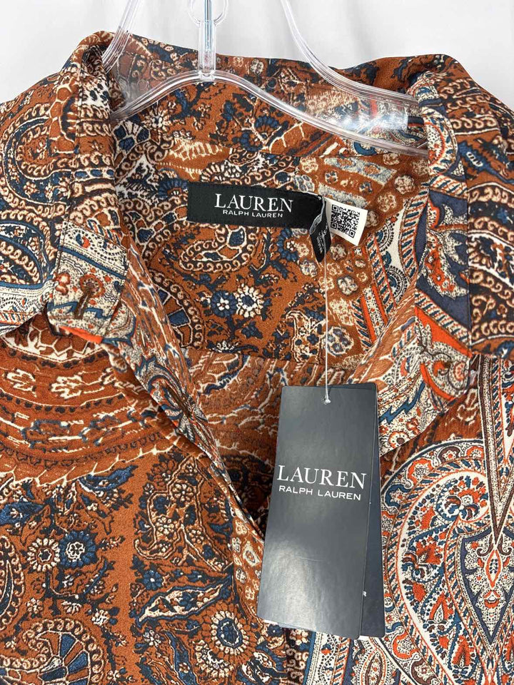 Size M RALPH LAUREN Brown Shirt