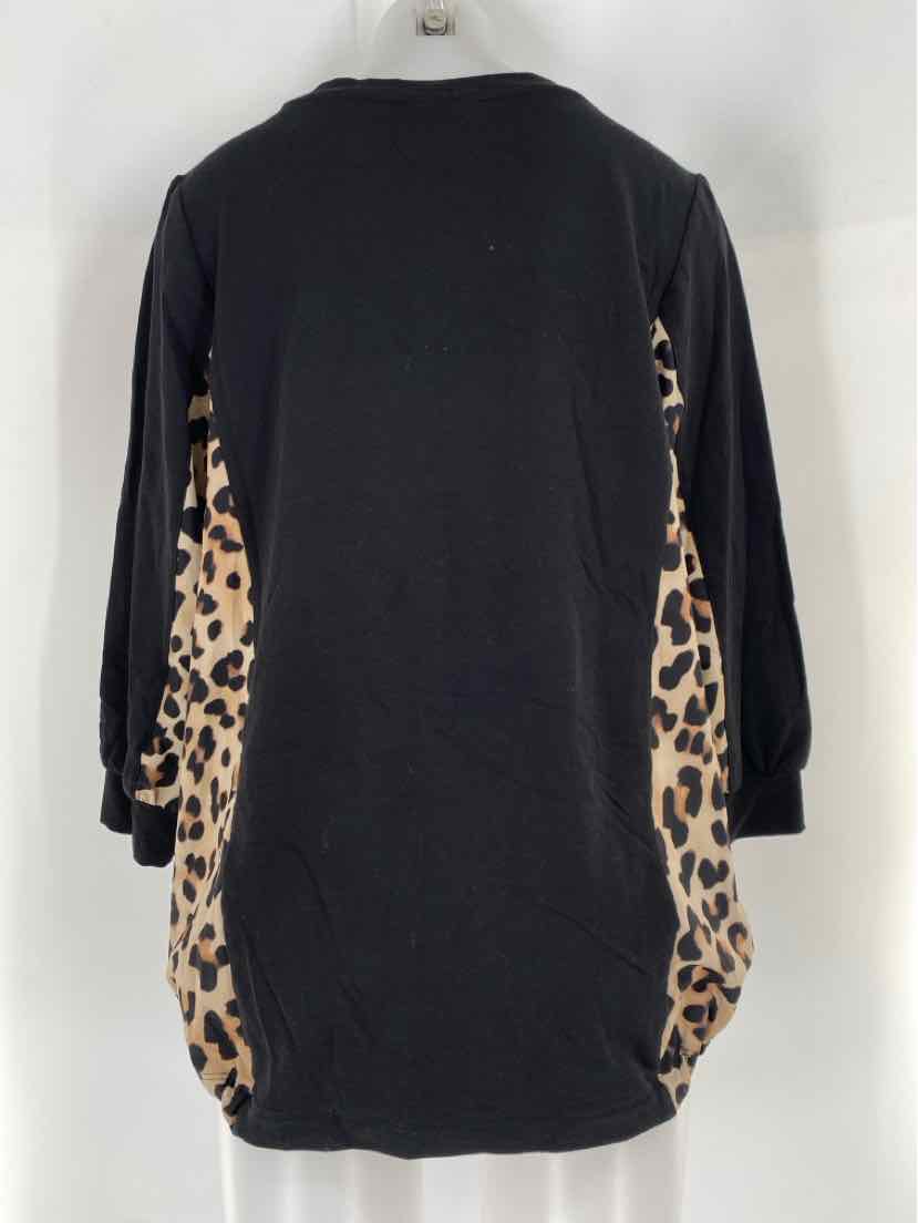 Size L Chico's Black Shirt