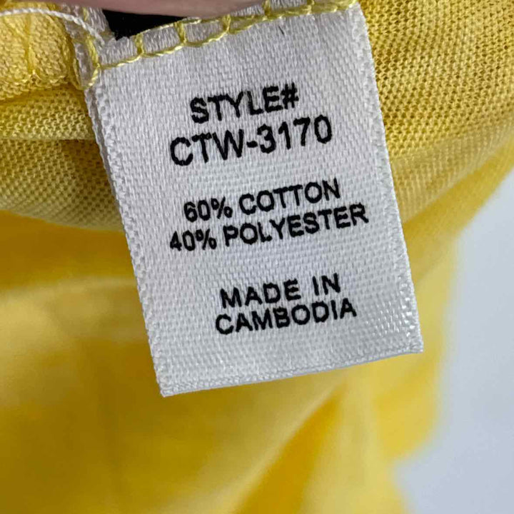 Size One Size Yellow Shirt