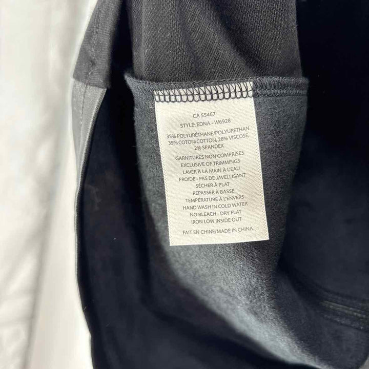 Size M MELISSA NEPTON Black Leather Shirt