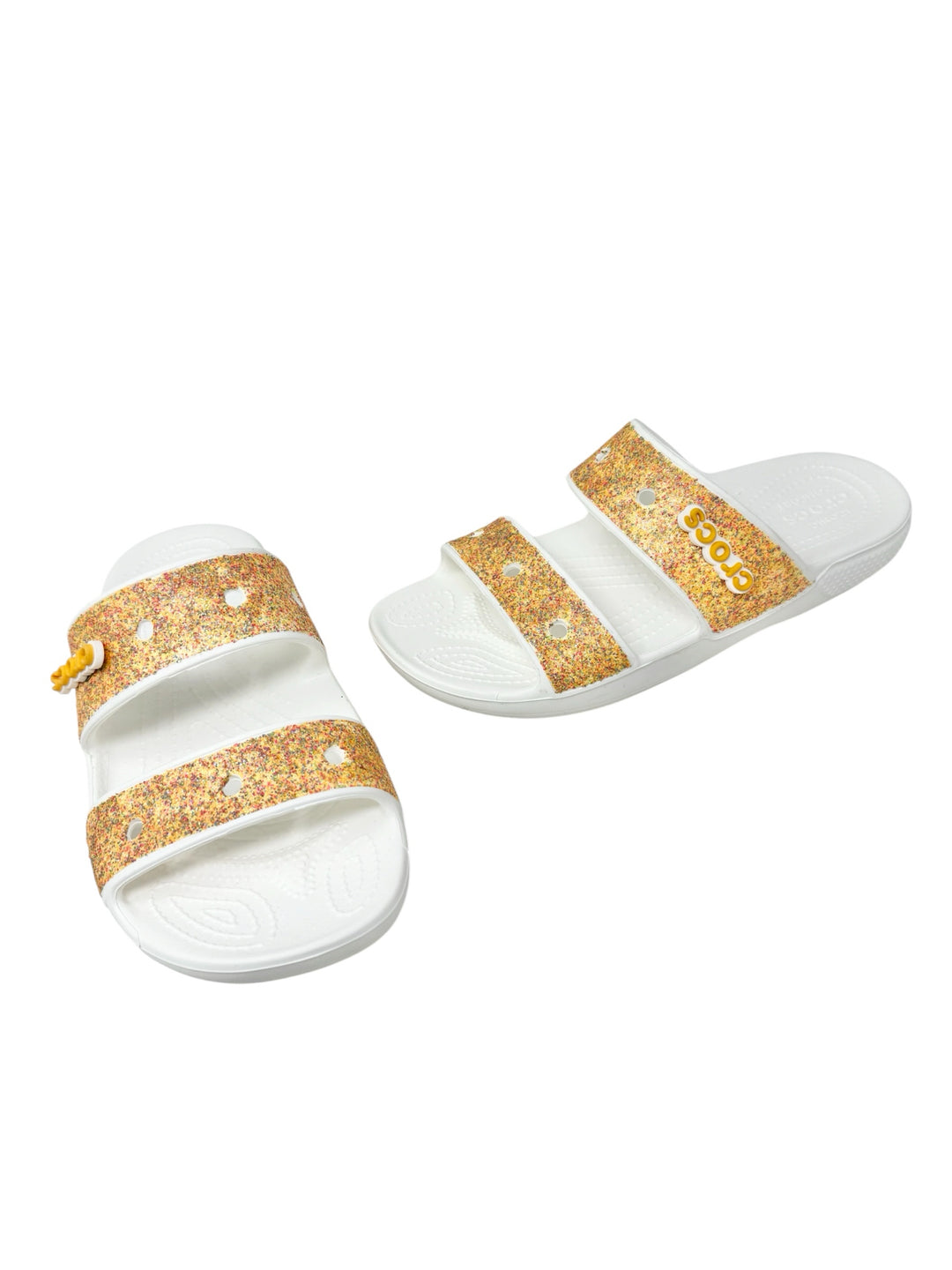 Shoe Size 8 Crocs Yellow Sandals