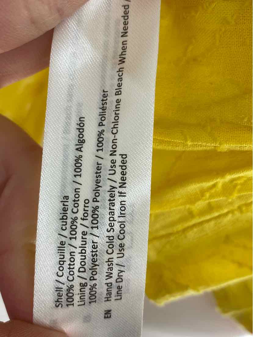 Size S Yellow Dress