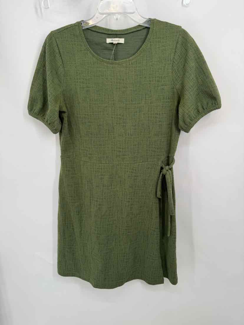Size M MADEWELL Green Cotton Dress