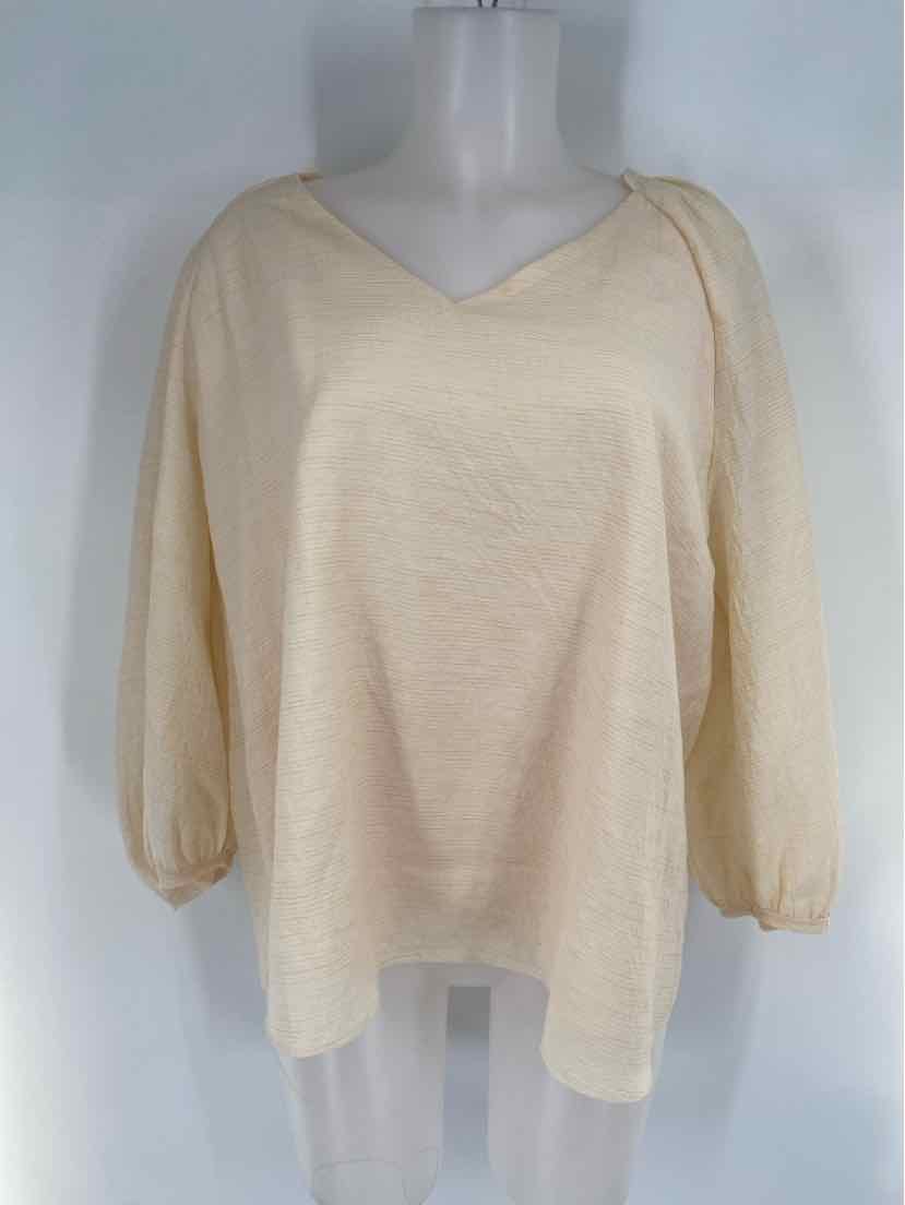 Size XL CURRENT AIR Ivory Shirt