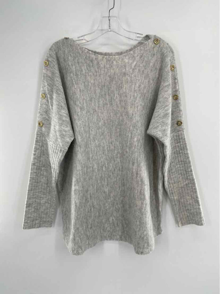Size L Lilly Pulitzer Gray Knit Sweater