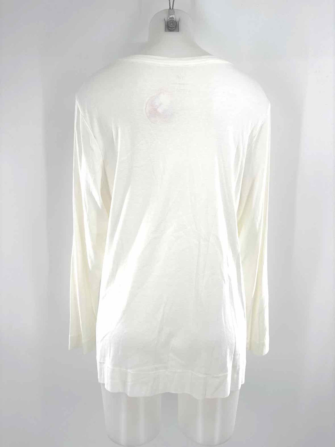 Size XL J JILL White Cotton Shirt