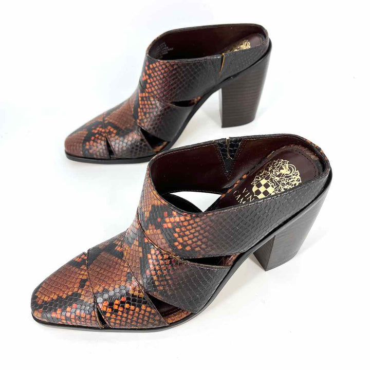 Shoe Size 7 Vince Camuto Multi-Color Leather Pumps