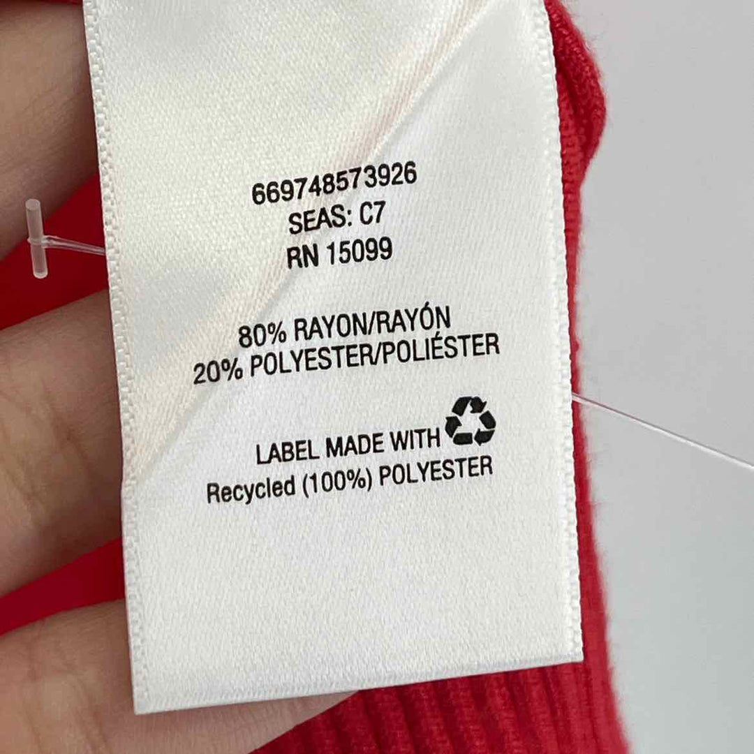 Size 2X Red Knit Sweater
